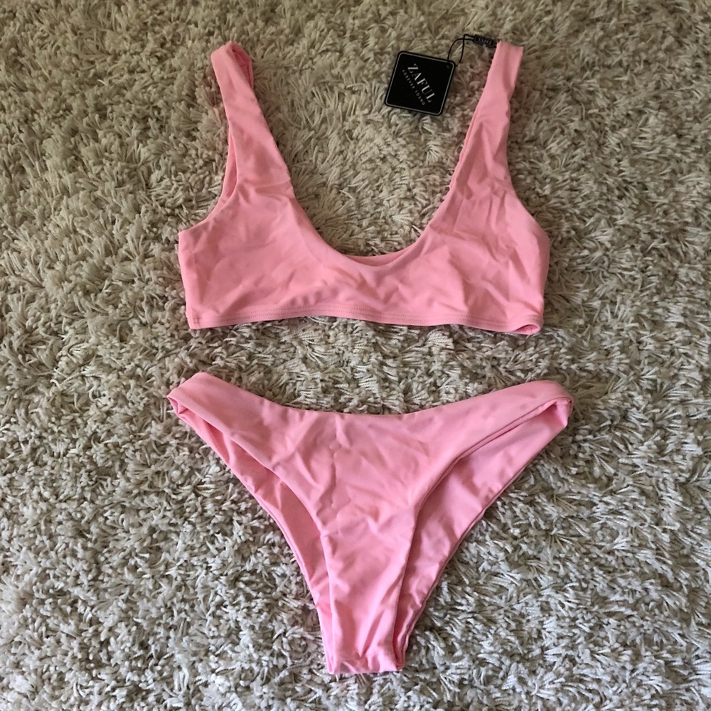 Pink Zaful Bikini